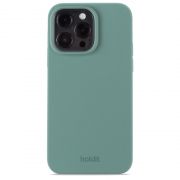 Гръб Holdit Silicone за Apple iPhone 15 Pro Max, зелен на супер цени