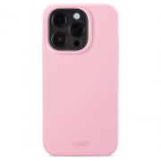 Гръб Holdit Silicone за Apple iPhone 15 Pro, розов на супер цени