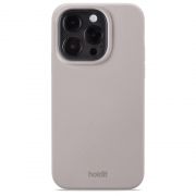 Гръб Holdit Silicone за Apple iPhone 15 Pro, сив на супер цени