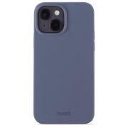 Гръб Holdit Silicone за Apple iPhone 15, син на супер цени