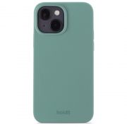 Гръб Holdit Silicone за Apple iPhone 15, зелен на супер цени