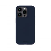 Гръб Holdit Silicone за Apple iPhone 15 Pro, тъмносин на супер цени