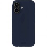 Гръб Holdit Silicone за Apple iPhone 16, тъмносин на супер цени