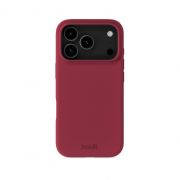 Гръб Holdit Silicone за Apple iPhone 18 Pro/17 Pro, червен на супер цени