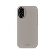Гръб Holdit Silicone за Apple iPhone 17, сив/кафяв на супер цени