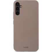 Гръб Holdit Slim за Samsung Galaxy A14, кафяв на супер цени