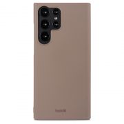 Гръб Holdit Slim за Samsung Galaxy S23 Ultra, кафяв на супер цени