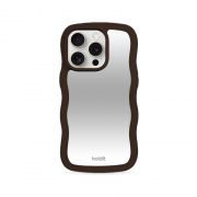 Гръб Holdit Wavy за Apple iPhone 12/12 Pro, кафяв на супер цени