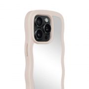 Гръб Holdit Wavy за Apple iPhone 14 Pro, бежов на супер цени