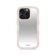 Гръб Holdit Wavy за Apple iPhone 15 Pro Max, бежов на супер цени