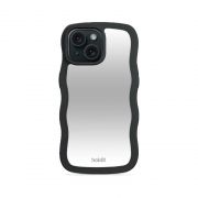 Гръб Holdit Wavy за Apple iPhone 17e/16e/15/14/13, черен на супер цени