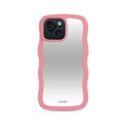 Гръб Holdit Wavy за Apple iPhone 17e/16e/15/14/13, розов на супер цени
