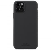 Гръб Holdit Silicone за Apple iPhone 11 Pro, черен на супер цени