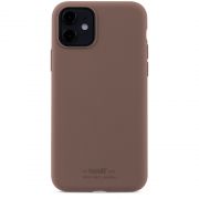 Гръб Holdit Silicone за Apple iPhone 11/XR, кафяв на супер цени