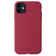 Гръб Holdit Silicone за Apple iPhone 11/XR, червен на супер цени