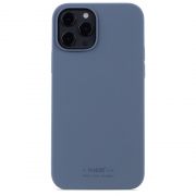 Гръб Holdit Silicone за Apple iPhone 12/12 Pro, син на супер цени