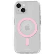Гръб Holdit Magsafe Case за Apple iPhone 15/14/13, прозрачен/розов на супер цени