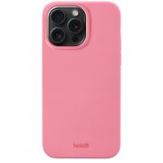 Гръб Holdit Silicone за Apple iPhone 15 Pro Max, розов на супер цени
