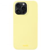 Гръб Holdit Silicone за Apple iPhone 15 Pro Max, жълт на супер цени