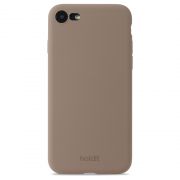 Гръб Holdit Silicone за Apple iPhone 7/8/SE 2020/SE 2022, кафяв на супер цени