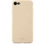Гръб Holdit Silicone за iPhone 7/8/SE, бежов на супер цени