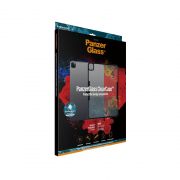 Гръб PanzerGlass ClearCase за Apple iPad Pro 12.9" (2018/2020), прозрачен/черен - нарушена опаковка на супер цени