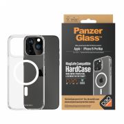 Гръб PanzerGlass Hardcase MagSafe с D3O за Apple iPhone 15 Pro Max, прозрачен на супер цени