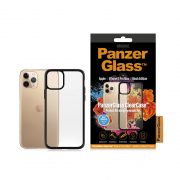 Гръб  PanzerGlass ClearCase за Apple iPhone 11 Pro Max, прозрачен/черен на супер цени