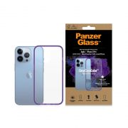 Гръб  PanzerGlass ClearCaseColor Grape за Apple iPhone 13 Pro, прозрачен/лилав на супер цени