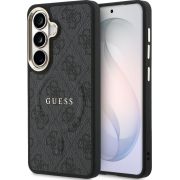 Гръб GUESS 4G Gold Frame за Samsung Galaxy S26, черен на супер цени
