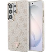 Гръб GUESS 4G Gold Frame за Samsung Galaxy S26 Ultra, бял на супер цени