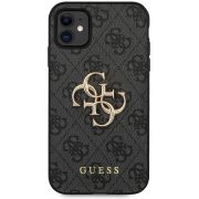 Гръб  GUESS 4G Metal Logo за Apple iPhone 11, сив на супер цени