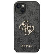 Гръб  GUESS 4G Metal Logo за Apple iPhone 14, сив на супер цени