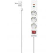 Разклонител Hama USB-C/A 18W, PD/QC на супер цени