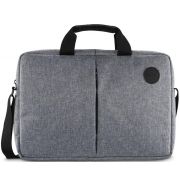 Чанта за лаптоп Hama Genua 15.6", сив/черен на супер цени