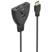 Ръчен превключвател Hama HDMI към 2x HDMI на супер цени