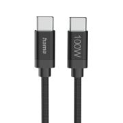 Кабел Hama Fabric USB Type-C към USB Type-C на супер цени