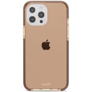 Гръб Holdit Seethru за Apple iPhone 13 Pro Max, кафяв на супер цени