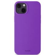 Гръб Holdit Silicone за Apple iPhone 13, тъмнолилав на супер цени