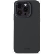 Гръб Holdit Silicone за Apple iPhone 14 Pro, черен на супер цени