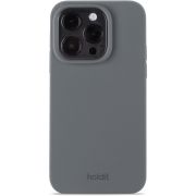 Гръб Holdit Silicone за Apple iPhone 14 Pro, сив на супер цени