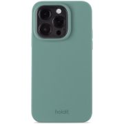 Гръб Holdit Silicone за Apple iPhone 14 Pro, зелен на супер цени