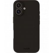Гръб Holdit Silicone за Apple iPhone 16, черен на супер цени
