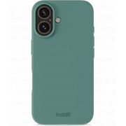 Гръб Holdit Silicone за Apple iPhone 16 Plus, зелен на супер цени