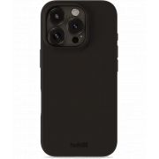 Гръб Holdit Silicone за Apple iPhone 16 Pro Max, черен на супер цени