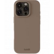 Гръб Holdit Silicone за Apple iPhone 16 Pro Max, кафяв на супер цени