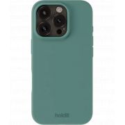 Гръб Holdit Silicone за Apple iPhone 16 Pro Max, зелен на супер цени