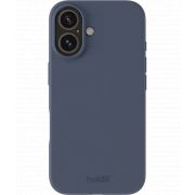 Гръб Holdit Silicone за Apple iPhone 16, син на супер цени