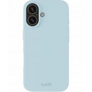 Гръб Holdit Silicone за Apple iPhone 16, светлосин на супер цени