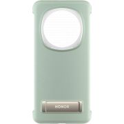 Гръб HONOR PU Bracket Case за HONOR Magic6 Pro, зелен на супер цени